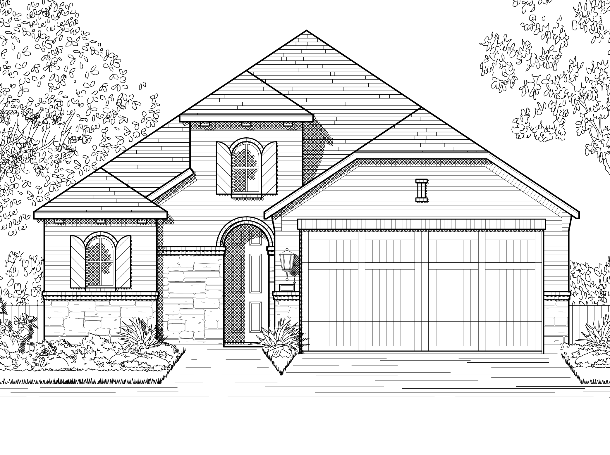 Alpina Plan - Highland Homes | Santa Rita Ranch - Austin, Texas